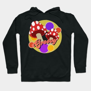 Groovy Mushroom design Hoodie